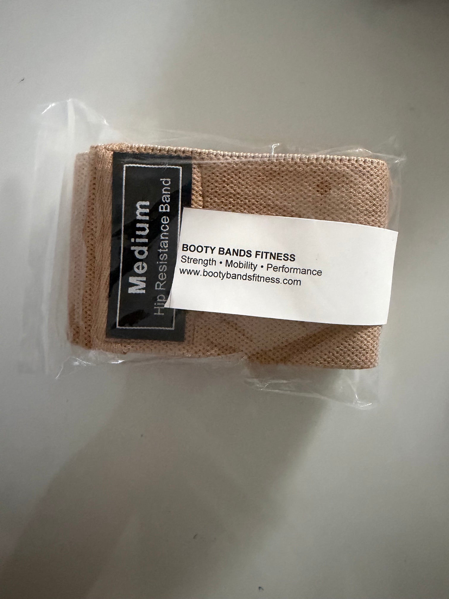 Booty Bands Fitness Starter Kit - 3 Non-Slip Fabric Resistance Bands