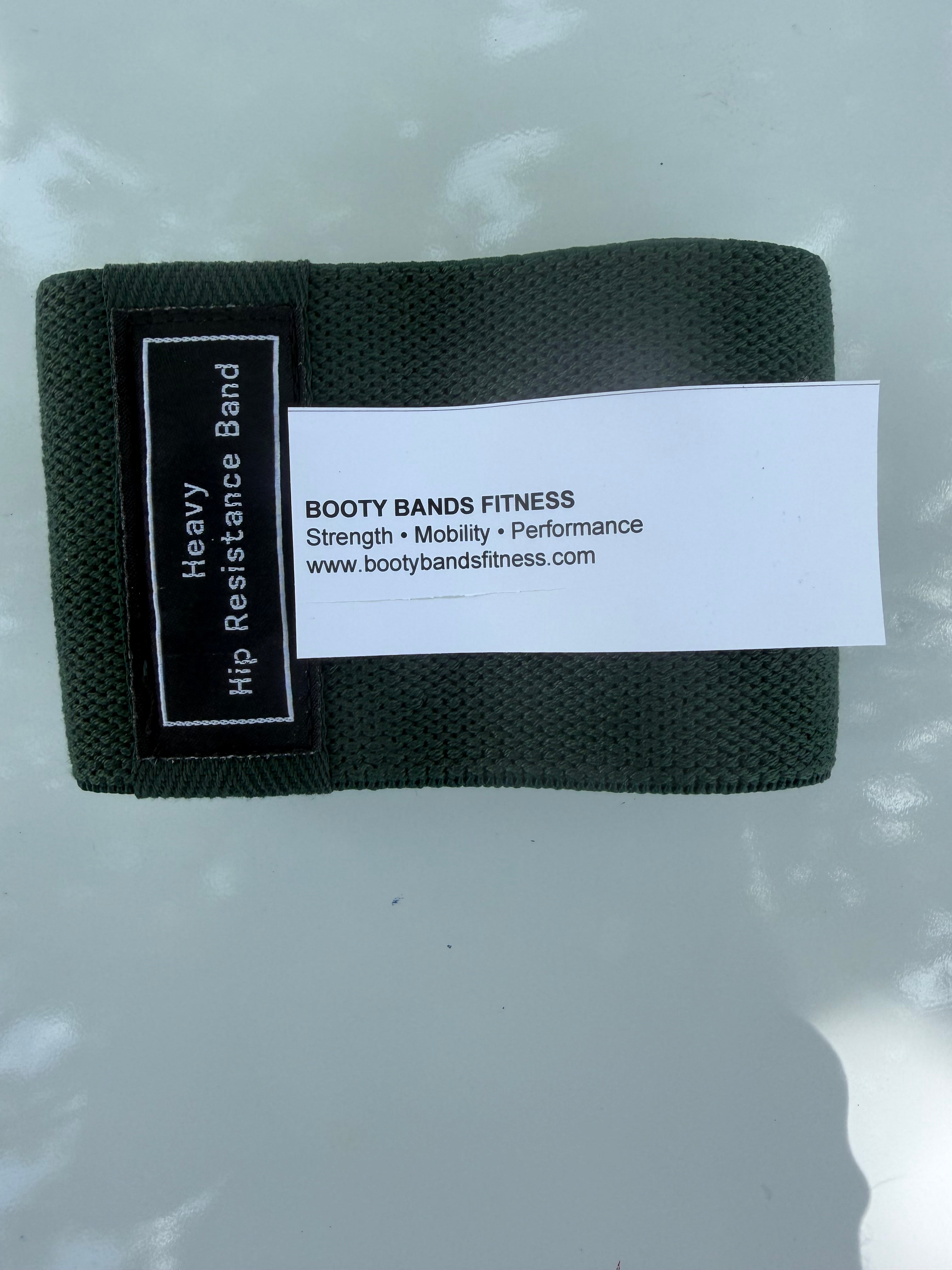 Booty Bands Fitness Starter Kit - 3 Non-Slip Fabric Resistance Bands