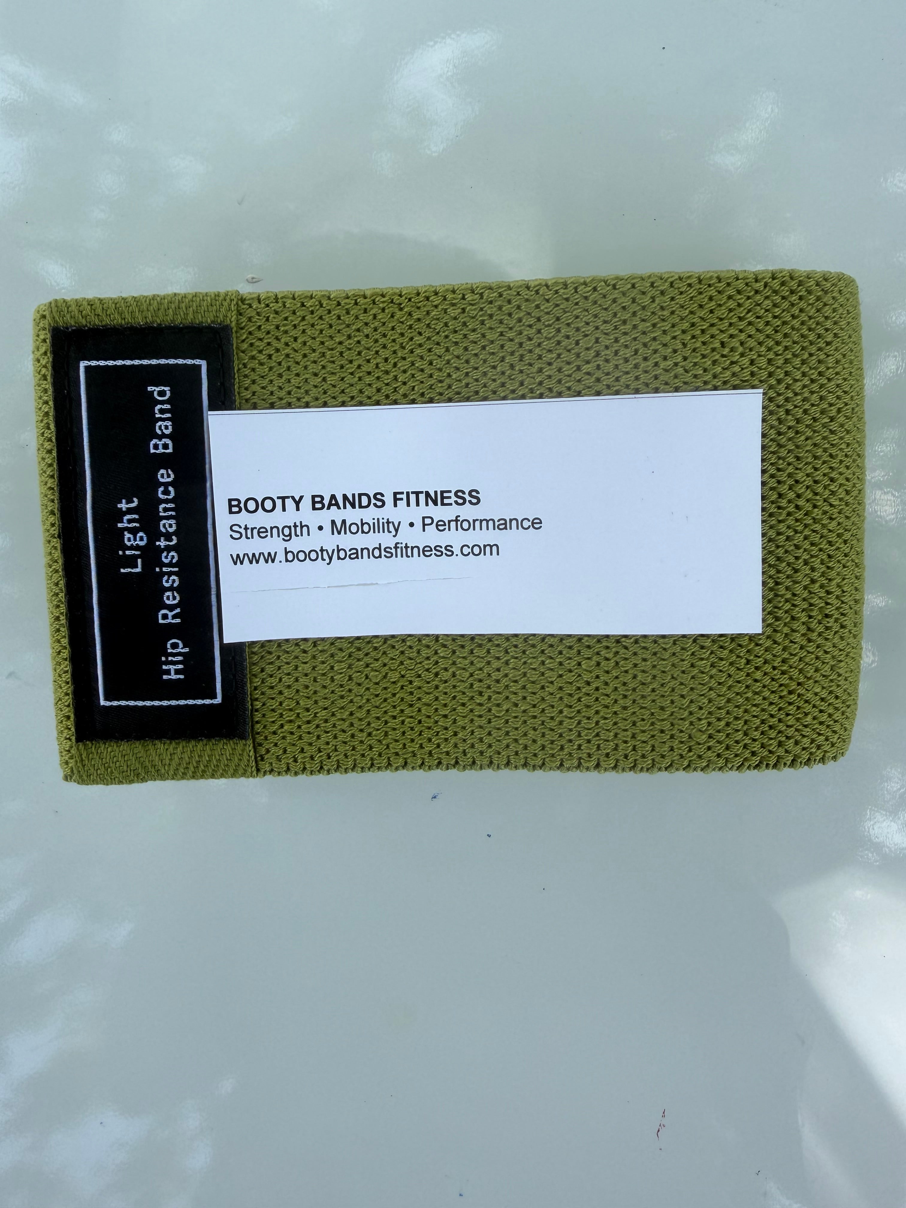 Booty Bands Fitness Starter Kit - 3 Non-Slip Fabric Resistance Bands